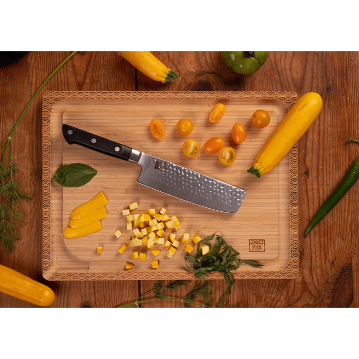 Cuchillo Nakiri 160 mm - Colección Hashi Tsuchime