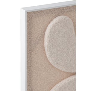 J-Line tableaux - MDF - écru/blanc - assortiment de 3