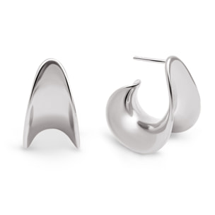 Boucles d'Oreille Lucy Acier