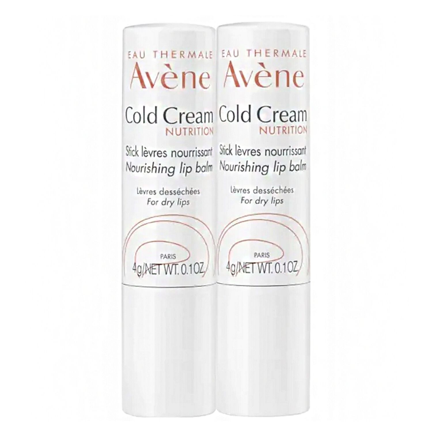 Cold Cream - Stick à Lèvres Nourrissant Lot 2x 4g