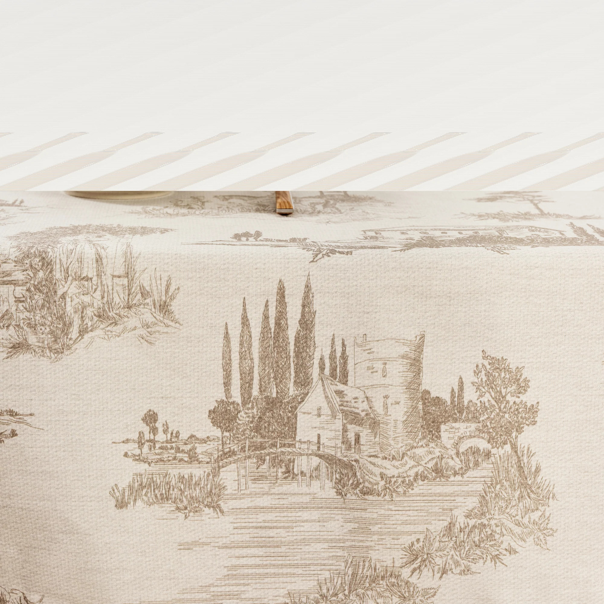 Nappe anti-taches au toucher tissu 0120-355