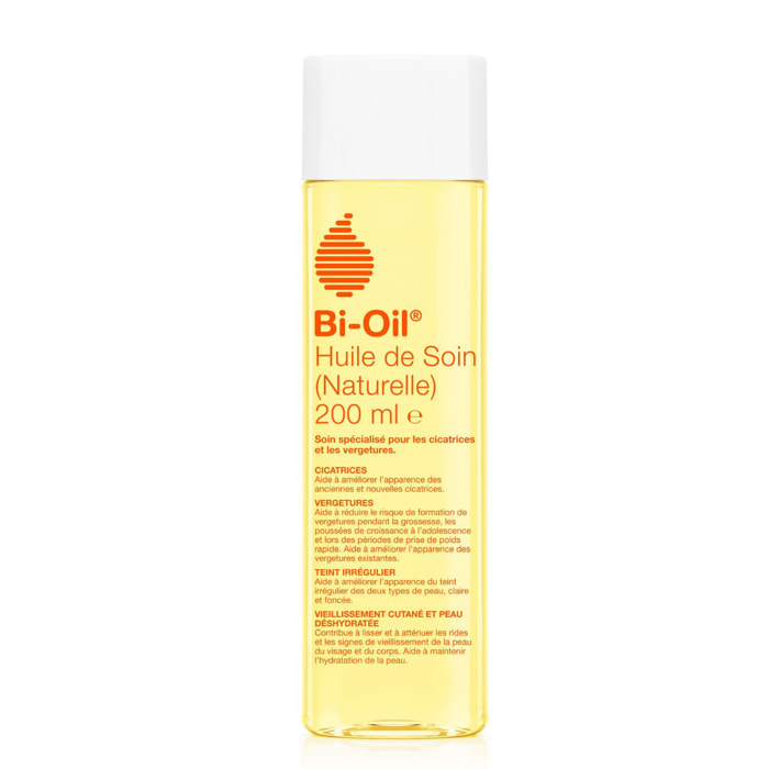 Huile Nourrissante - Huile de Soin Naturelle Vergetures Cicatrices Peau Sèche et Teint Irrégulier 200ml