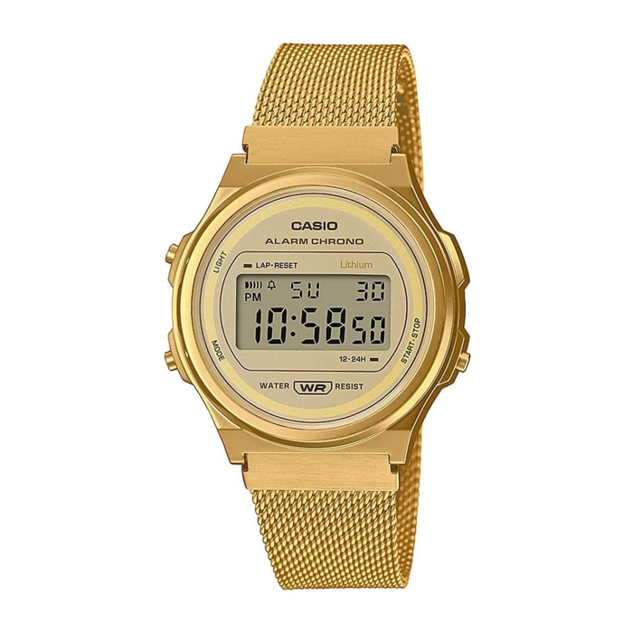 Orologio Casio Acciaio Gold