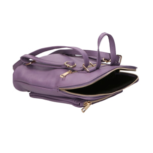 Zaino da Donna Vivenzia in Vera Pelle Made in Italy 23x29x6,5 cm