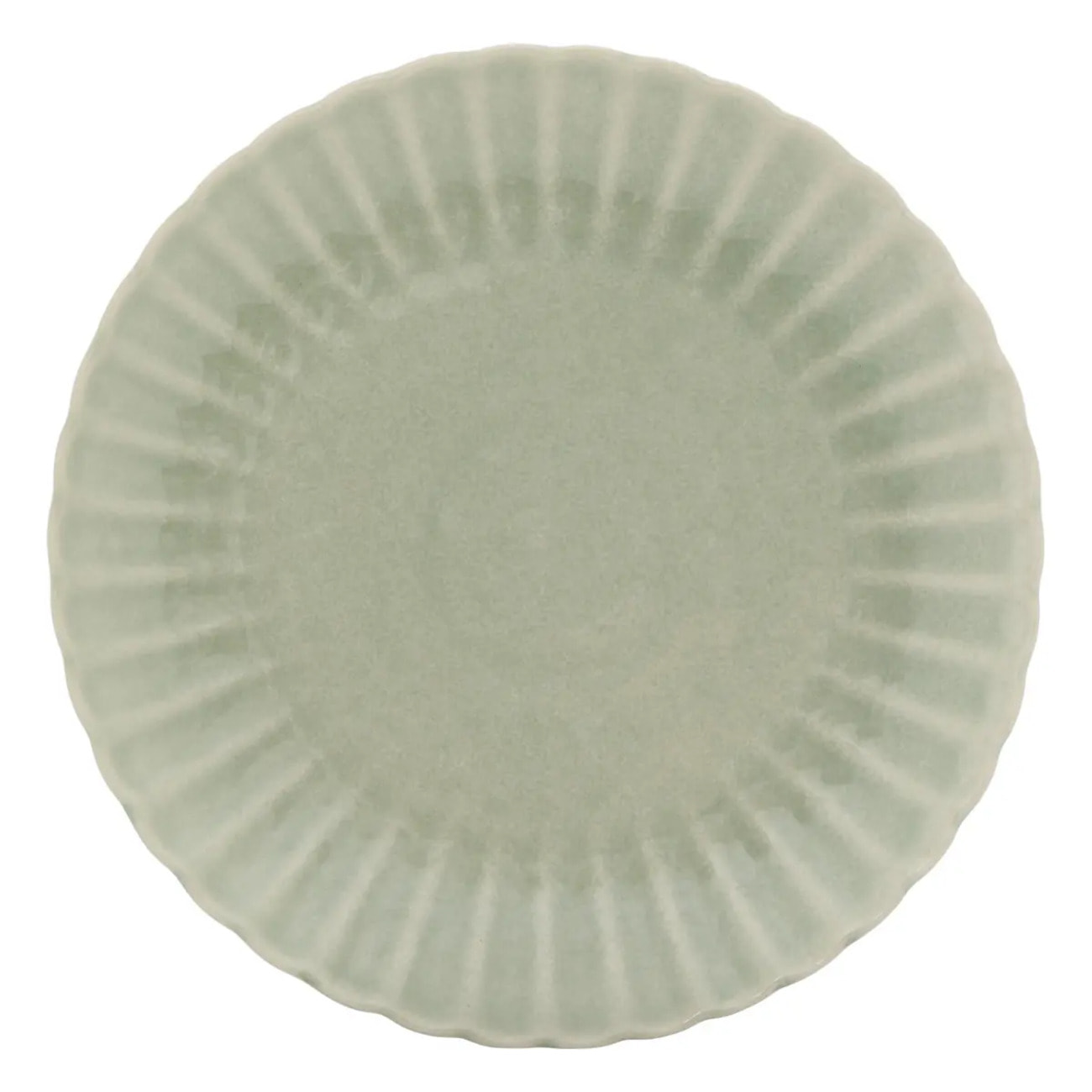 Lot de 4 ASS PLATE ROMY VERT D26