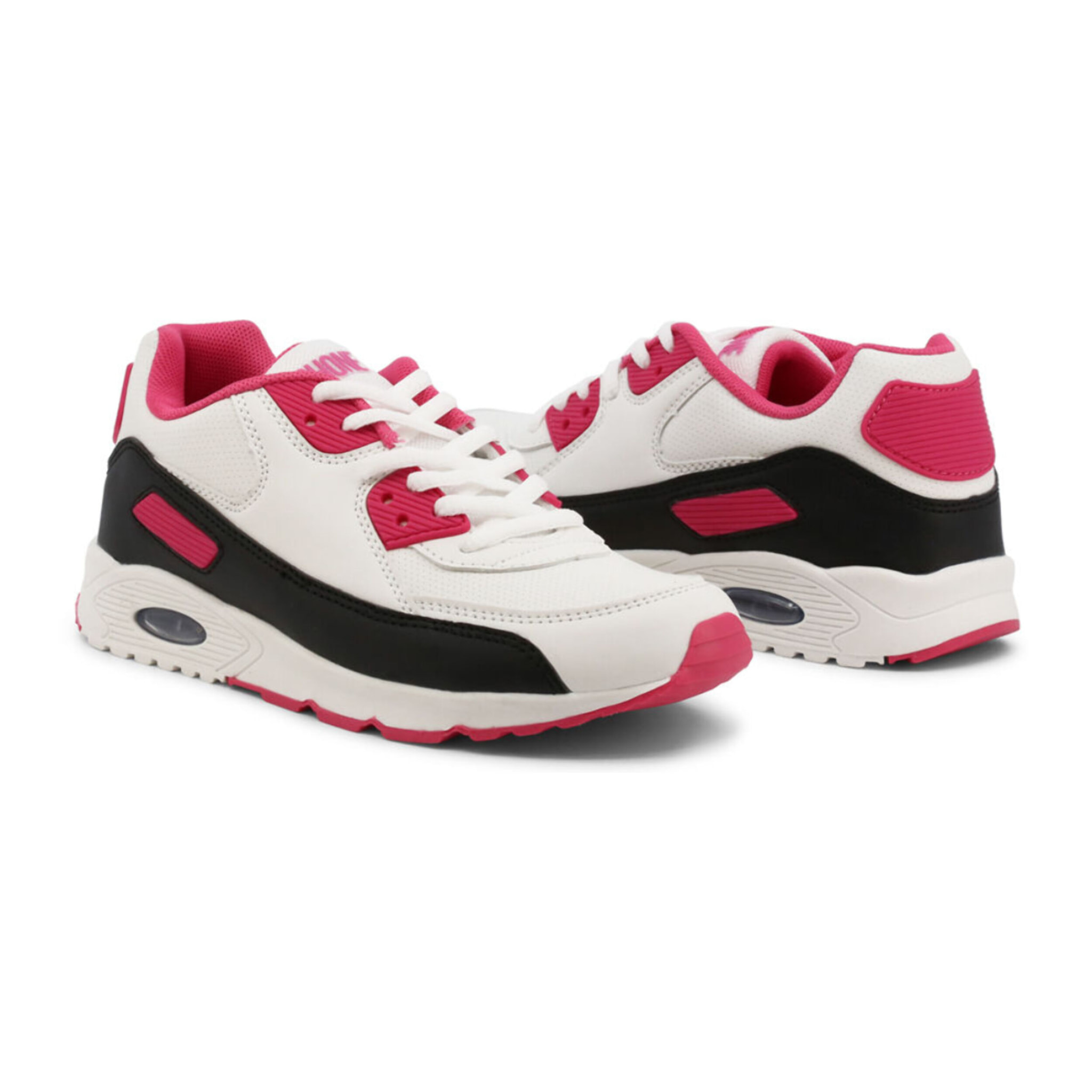 Zapatillas Sneaker para Niña - Shone 005-001 White/Fuxia