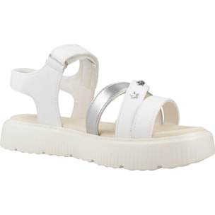 Sandalias Niña de la marca GEOX  modelo J SANDAL KODETTE GIR BLANCO