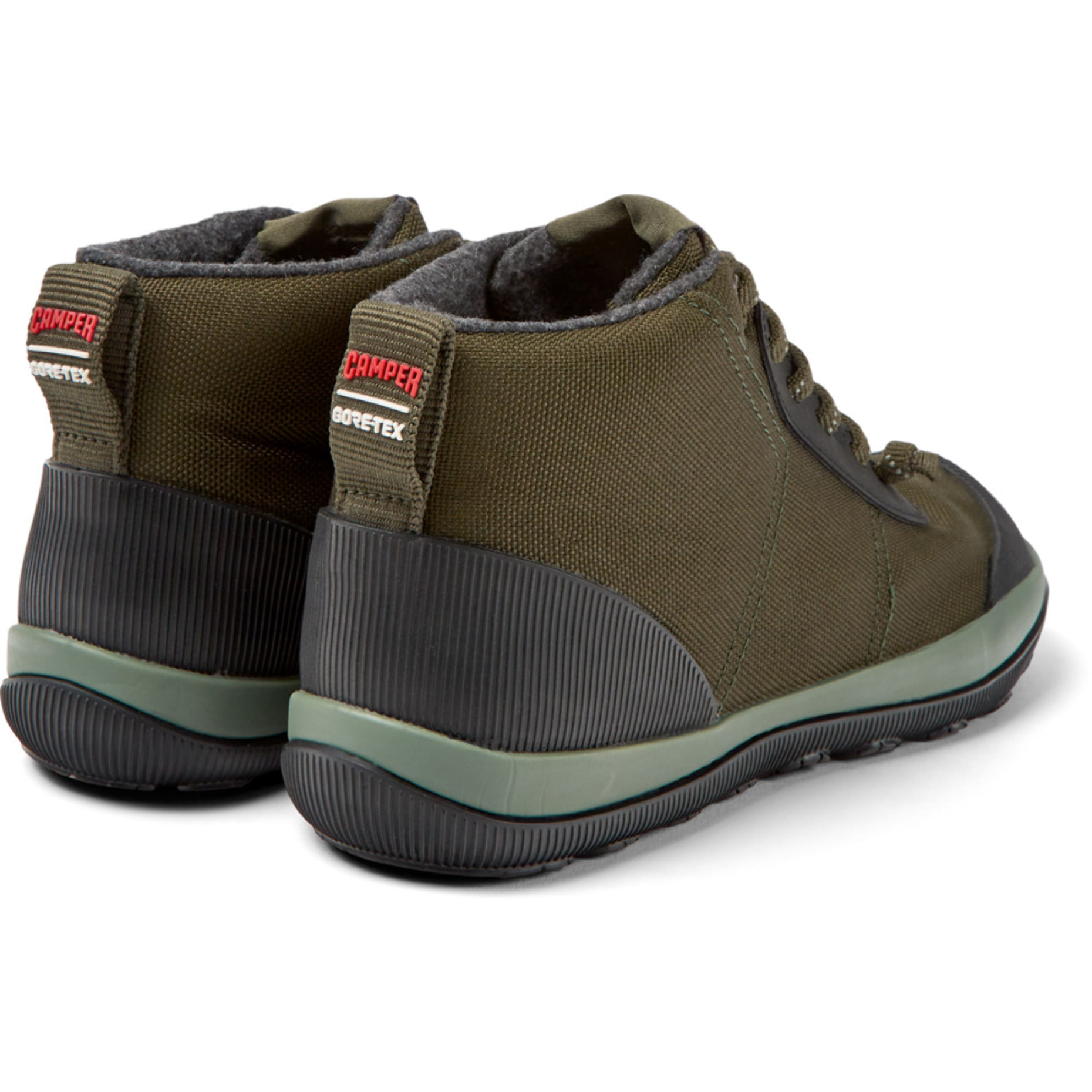 CAMPER Peu Pista GM - Botines Verde Mujer