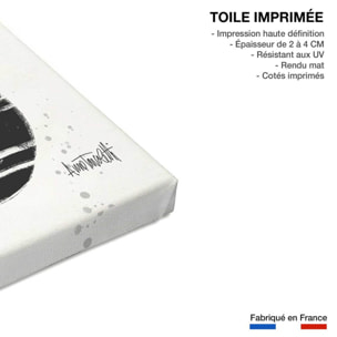 Déco murale poterie et botanique Toile imprimée