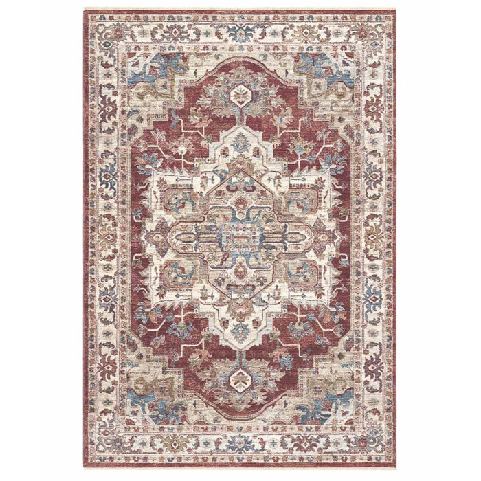 Tappeto soggiorno salotto persiano stile classico tradizionale colore rosso per salotto soggiorno camera da letto