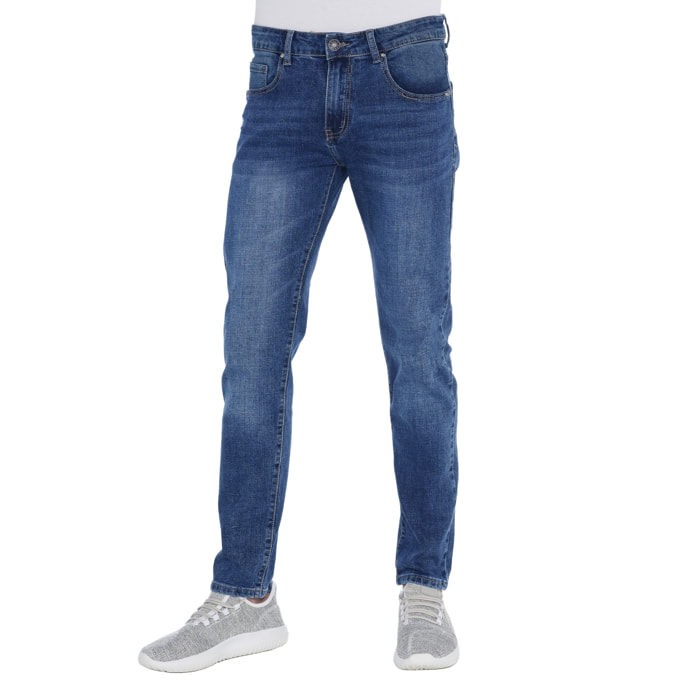 Pantalone Hot Buttered Uluwatu denim 5 tasche Blu