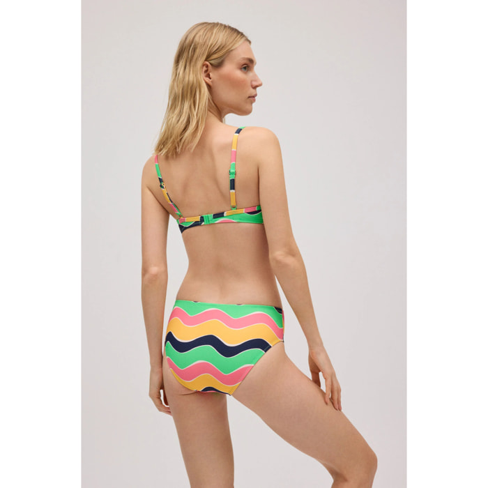 Mutandine bikini colorate riducenti
