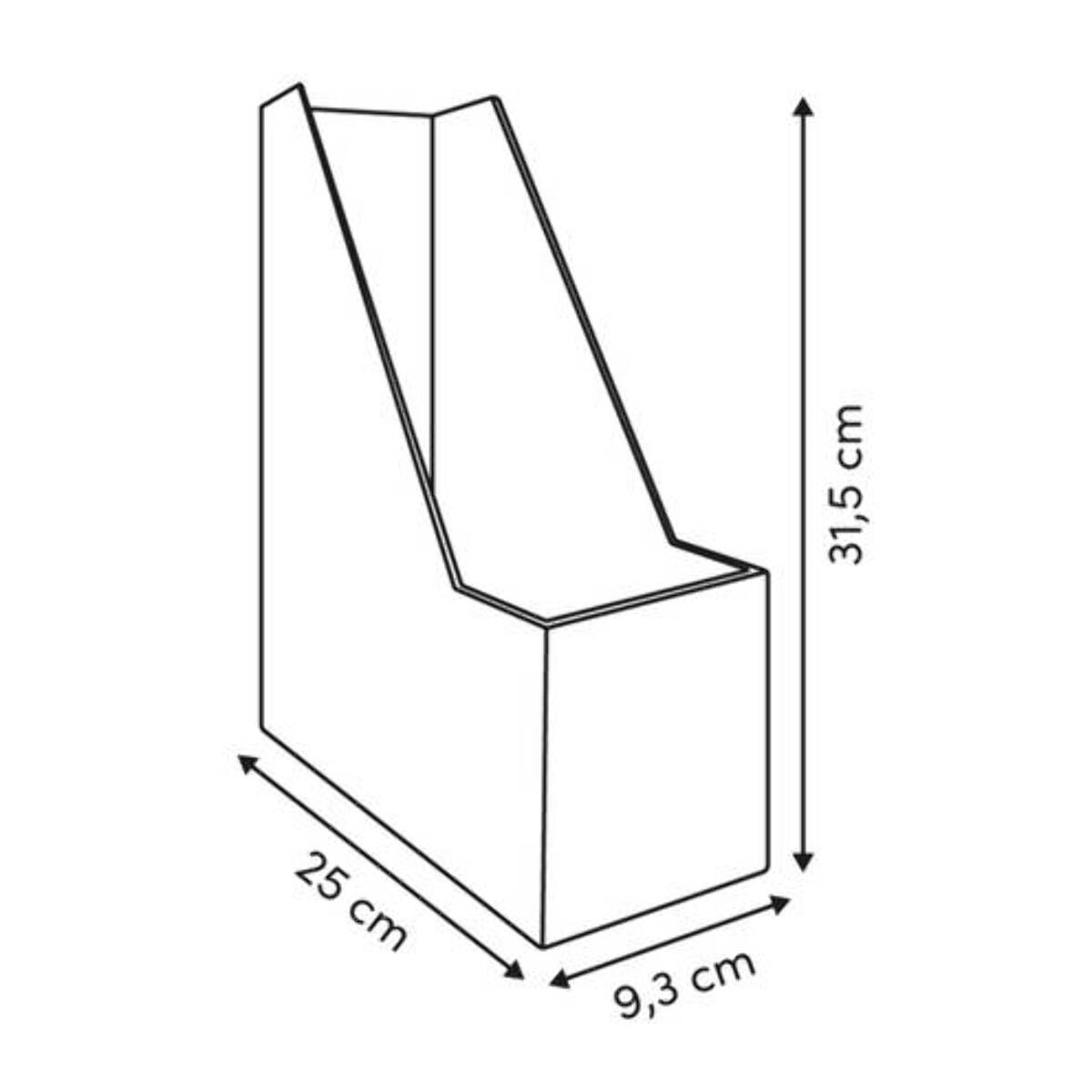 Porte revue Florea compatible A4 vert laurier