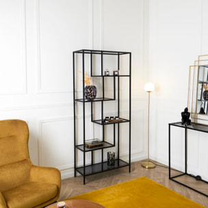 Etagere Edison Verre 80x30x180cm
