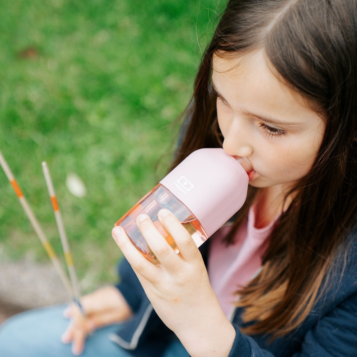 Bouteille réutilisable pour enfants Positive S 330ml Rose