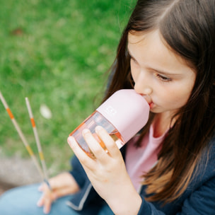 Bouteille réutilisable pour enfants Positive S 330ml Rose