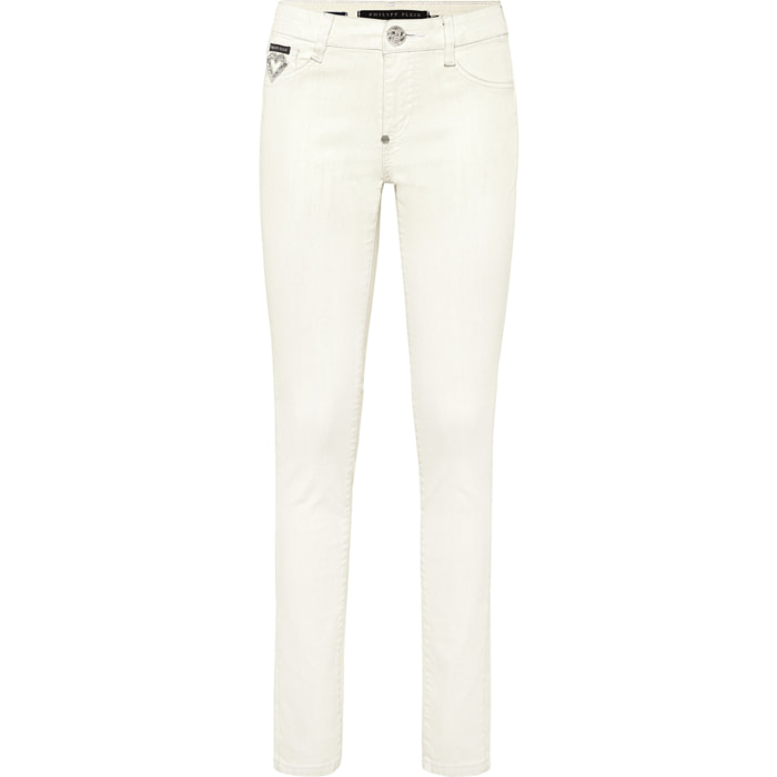 PHILIPP PLEIN High Waist Jegging HEART