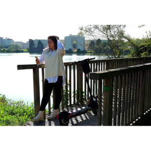 URBANGLIDE eCross Pro  – Trottinette Électrique – 50 km d'Autonomie – Tout-Terrain 10" – Suspensions Avant/Arriè