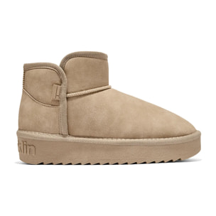 Botas Australianas de Mujer Nordic Low Bella Basic en Marrón Claro D.Franklin