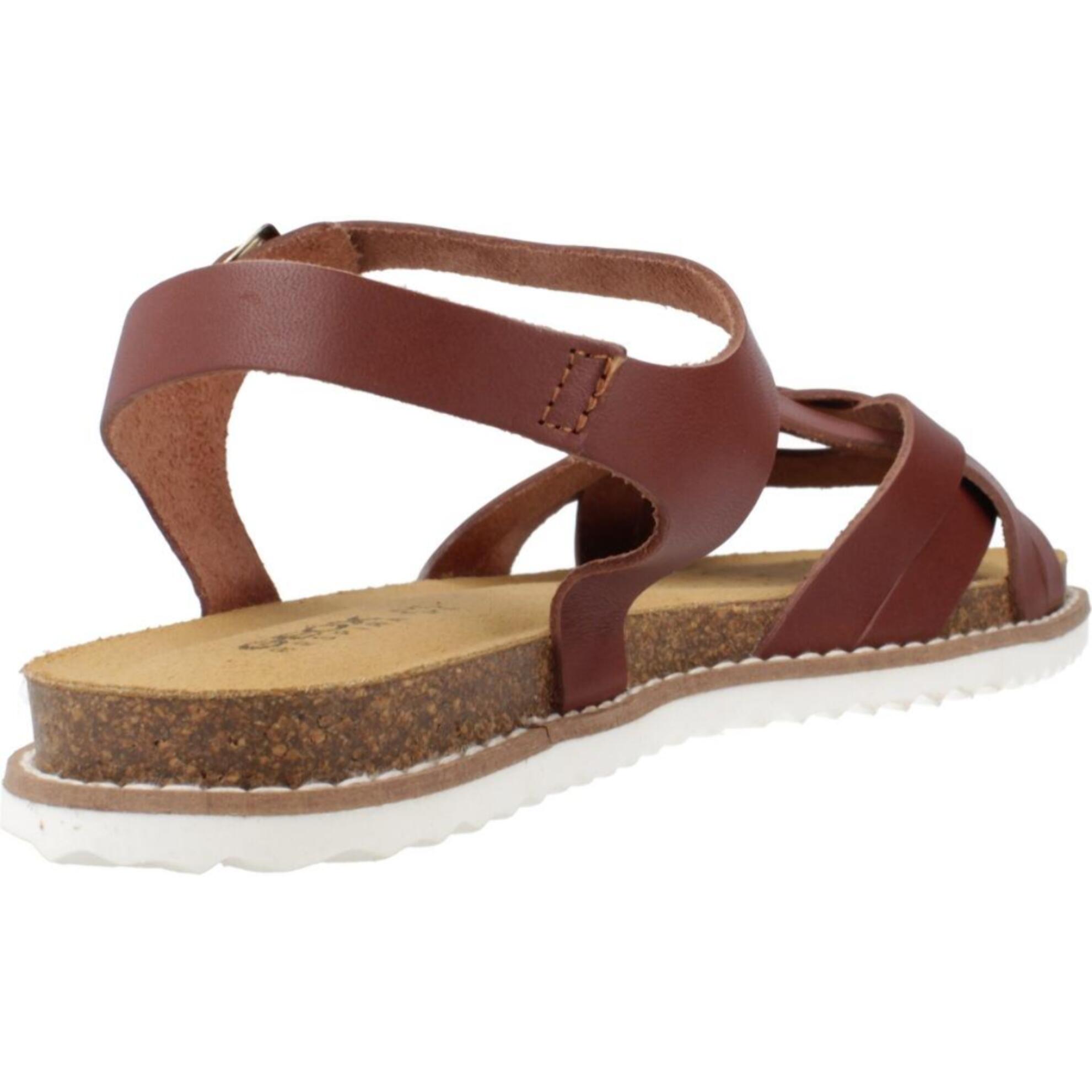 Sandalias Mujer de la marca GEOX  modelo D LEUCA MARRON