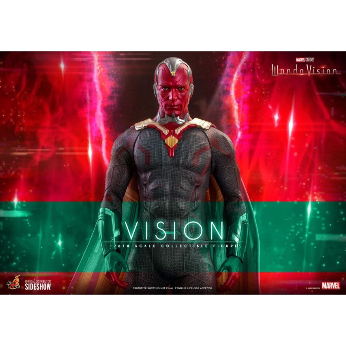 Wandavision Action Figura 1/6 Vision 31 Cm Hot Toys