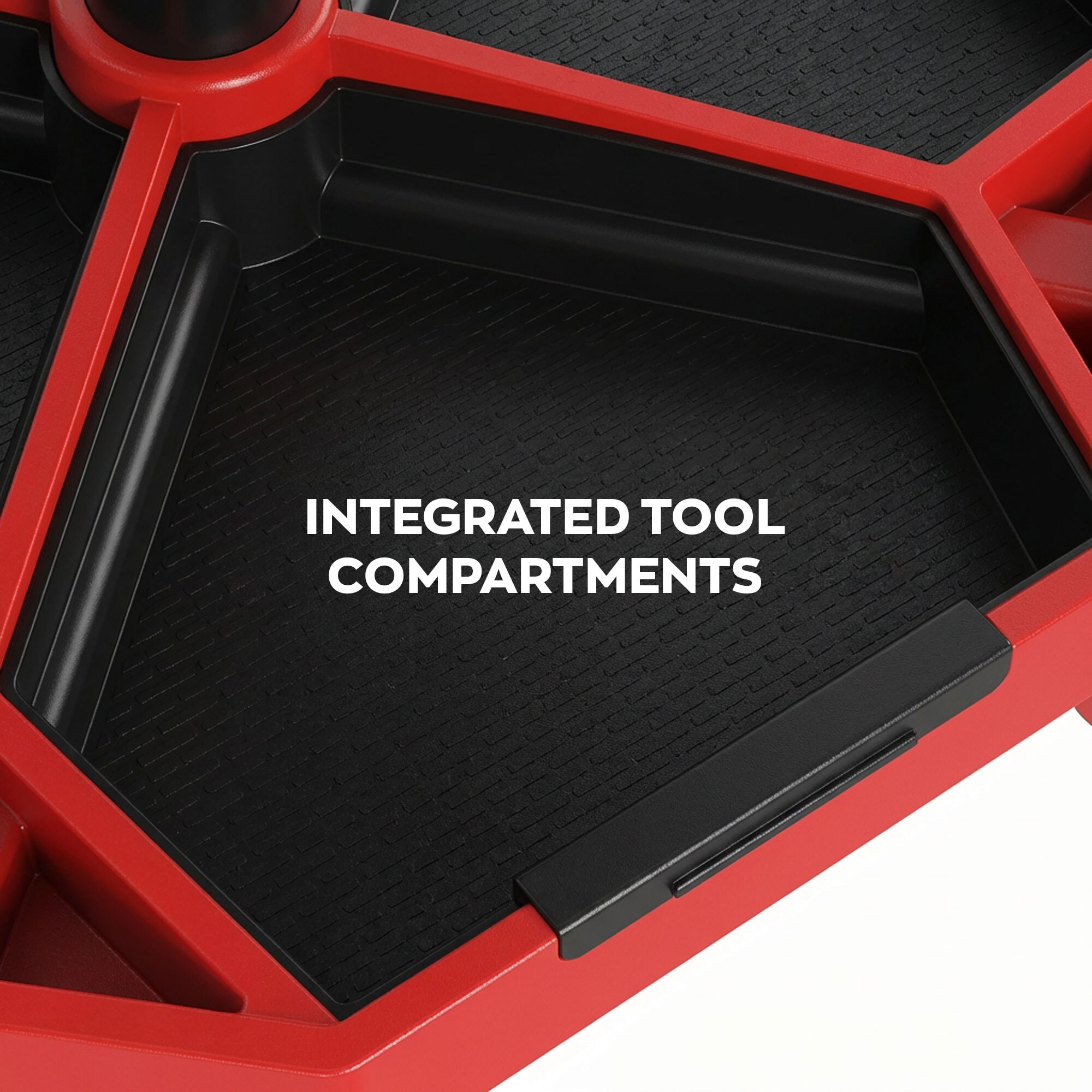 Mekatronix - Sgabello da Officina con Ruote e Vassoi Porta Attrezzi Portata 150 kg Altezza Regolabile e Girevole