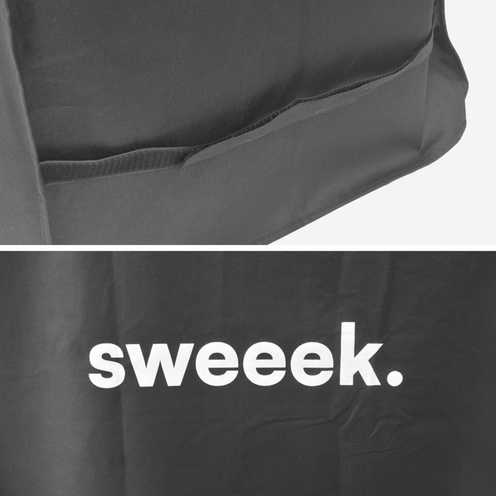 Housse universelle de protection noire pour barbecue L 224 x D 59 x H 105 cm - Taille XL