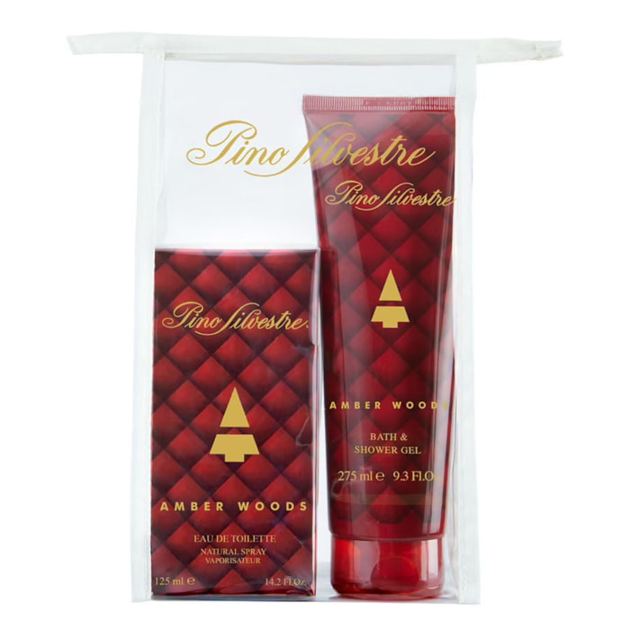 Amber Woods - Coffret Eau de toilette 125 ml + Gel Douche 275 ml