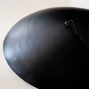 Suspension en métal noir et doré 74 cm - Pacha