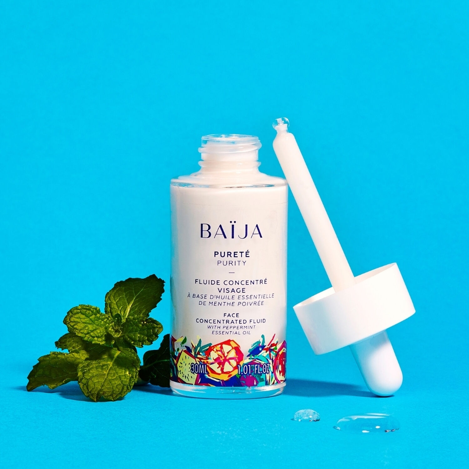 Menthe Poivrée - Fluide Concentré Visage