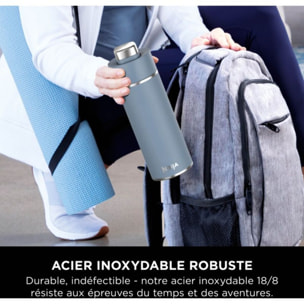 Bouteille isotherme NINJA Thirsti 530ml Travel Bottle Denim Blue