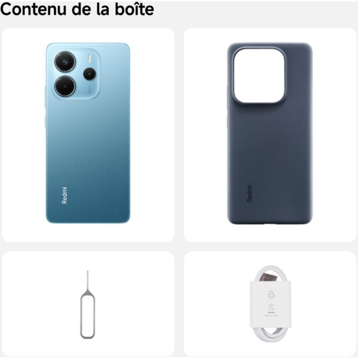 Smartphone XIAOMI Redmi Note 14 Bleu 256Go