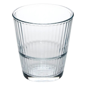 Lot de 6 Gobelets Lin'eau transparent 29cl