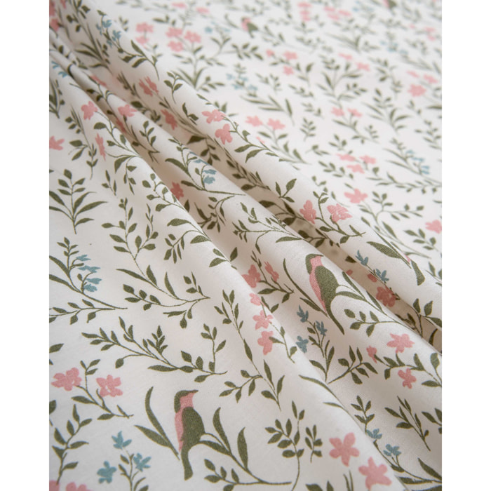 Set di lenzuola in cotone 100% mossira rosa