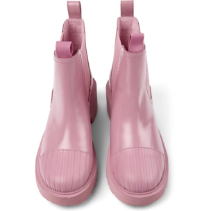 Botines - CAMPER Milah - Rosa - Cuero liso