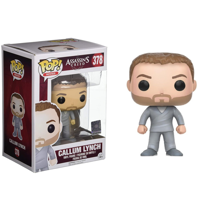 Assassins Creed Funko POP Film Vinile Figura Callum Lynch 9 cm con Bollino