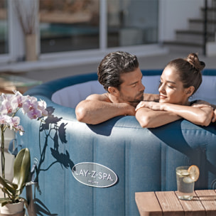 Bestway Spa gonflable rond Lay-Z-Spa Milan AirJet Plus 4-6 personnes