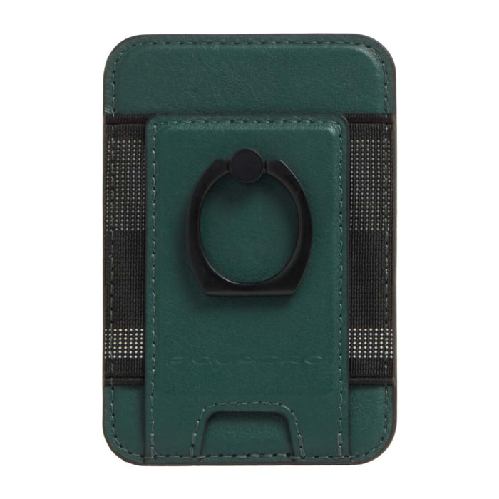 Piquadro Portacarte di credito MagSafe® con anello