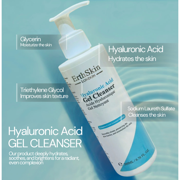 Gel Limpiador Ácido Hialurónico 200ml