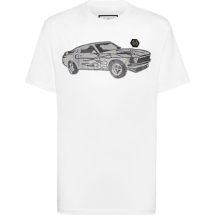 PHILIPP PLEIN T-Shirt Round Neck RACING