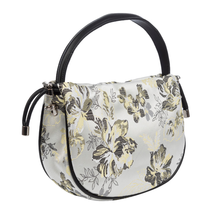 Bradano Bolso de mano Mujer. Fabricado en tela y piel sintética PU.