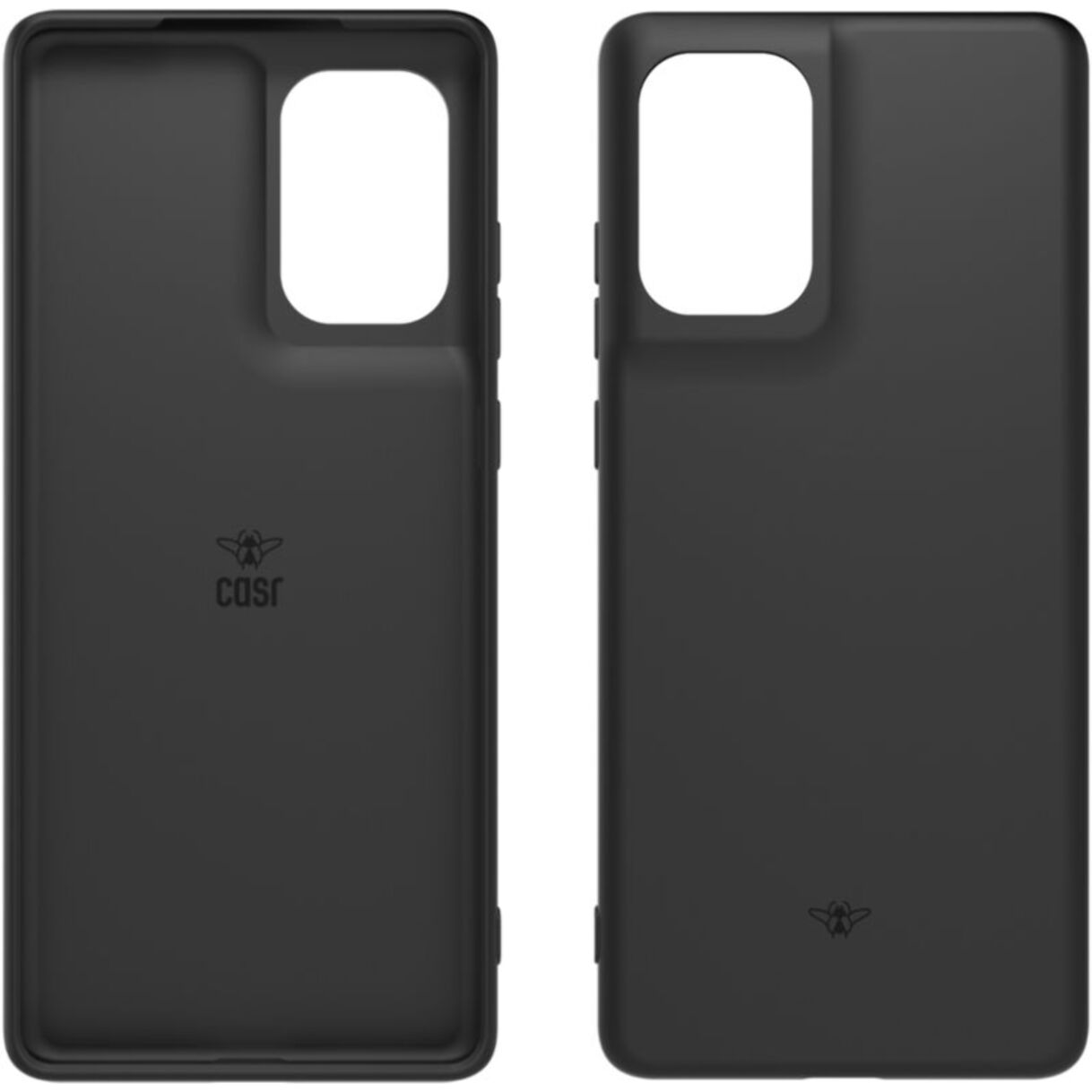 Coque CASR Moto G85 coque noir + verre trempé