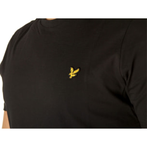 T-Shirt Lyle & Scott Plain T-Shirt Jet Black Nero