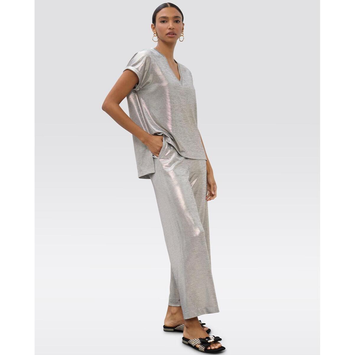 Pantaloni laminati
