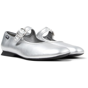 Bailarinas - CAMPER Casi Myra - Gris - Cuero liso