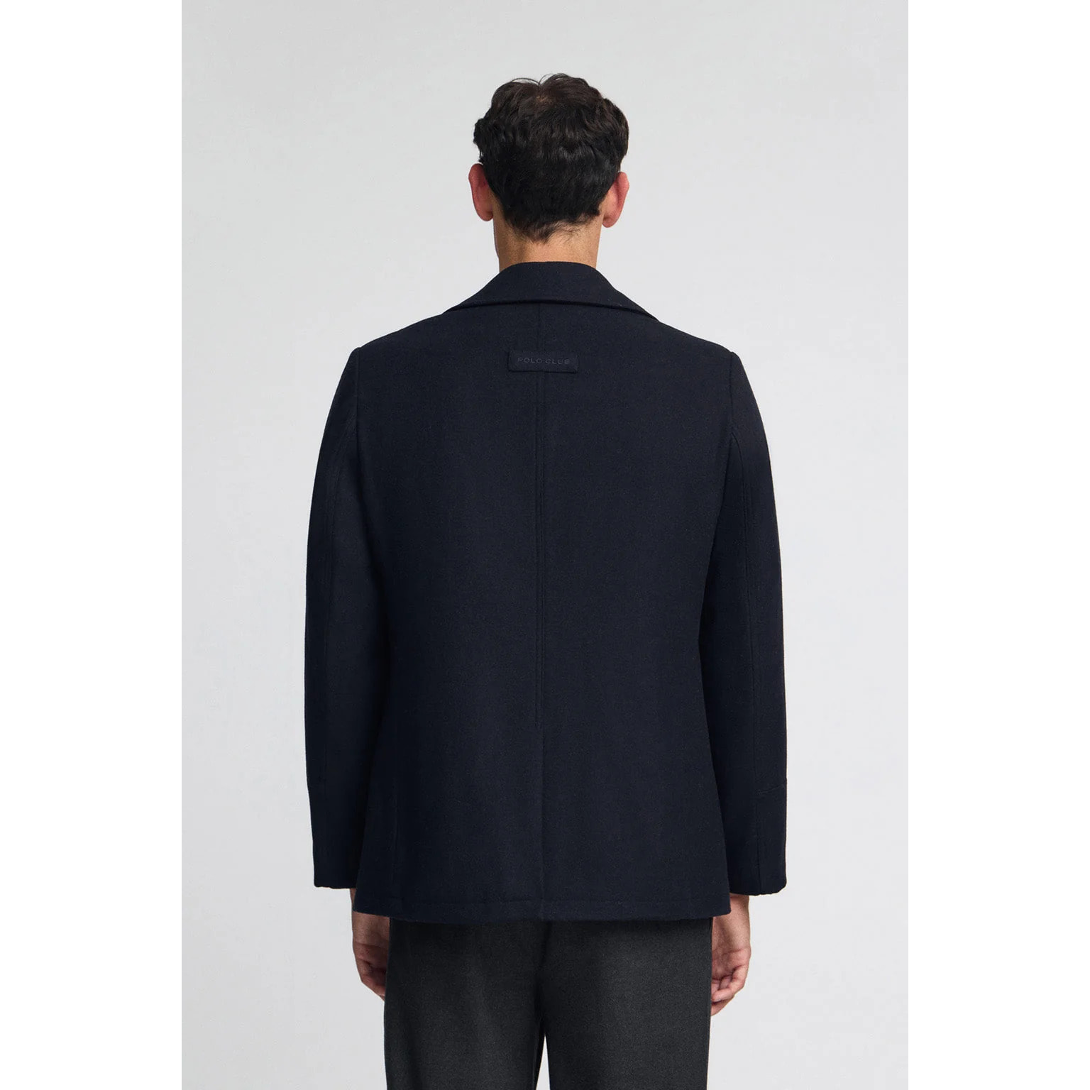 Abrigo Hanken azul marino con logo Polo Club