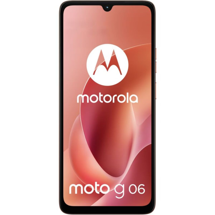 Smartphone MOTOROLA G06 128Go Arabesque orange