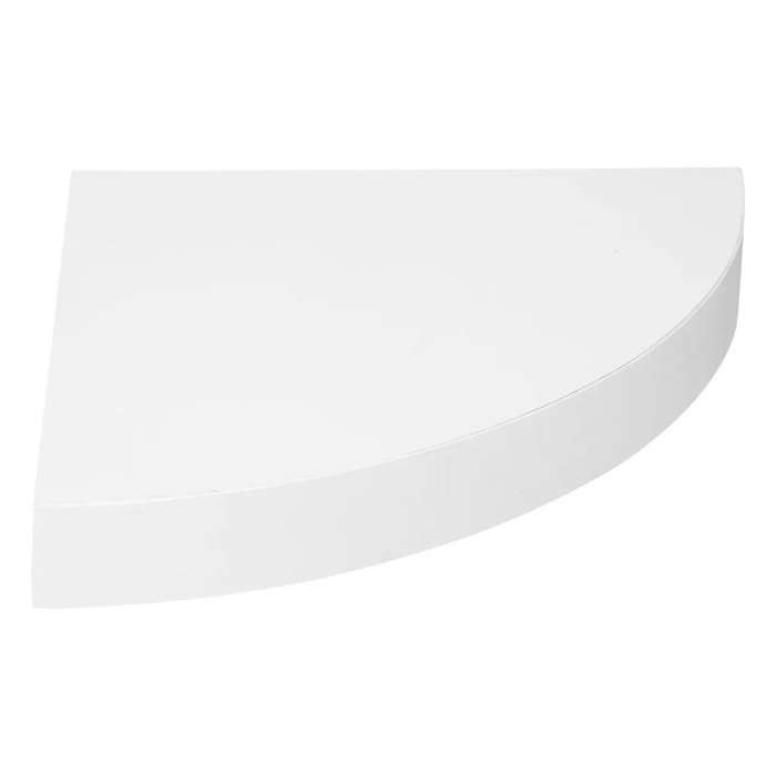 Étagère d'angle "Fixy" blanc