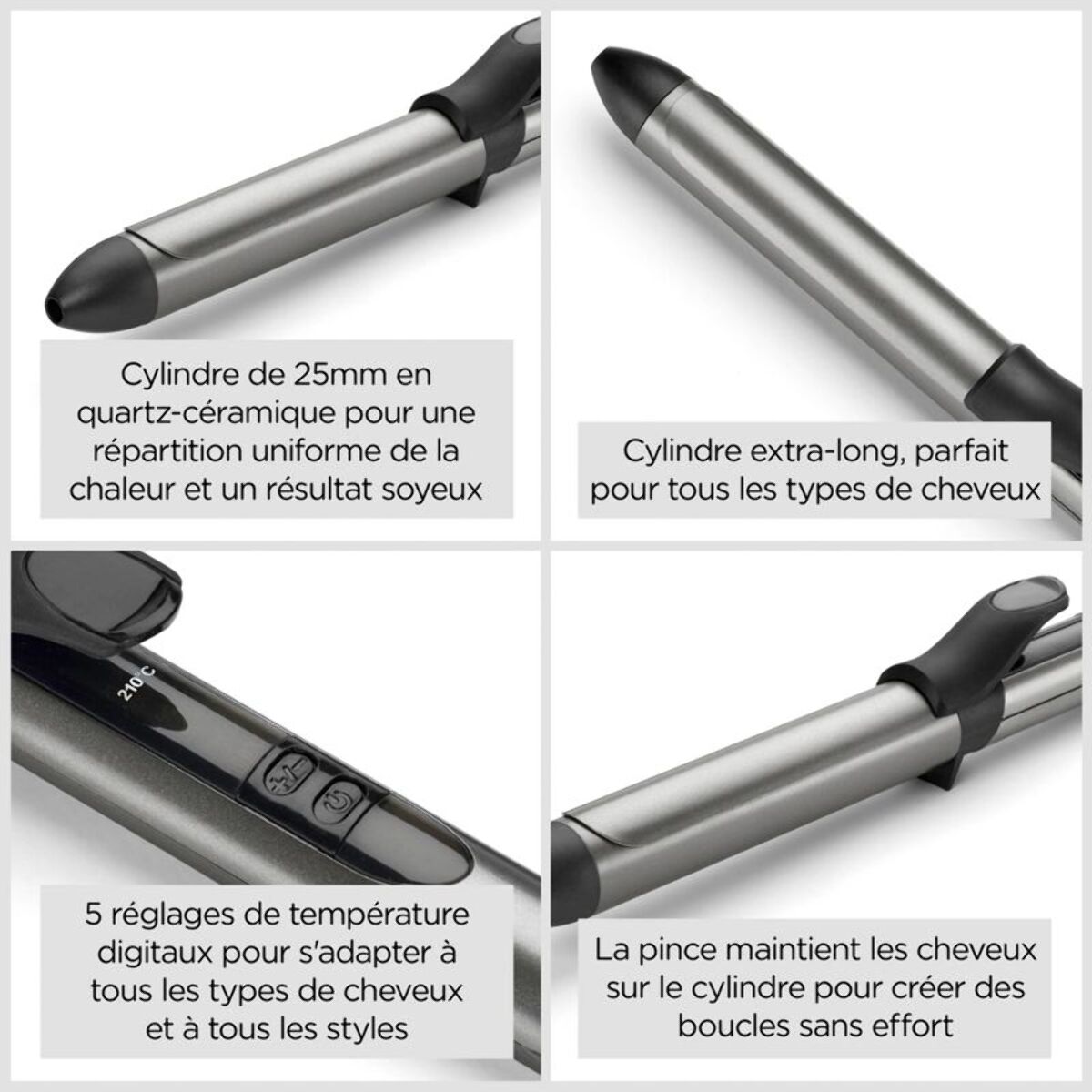 Fer à boucler BABYLISS Xanadu C261E