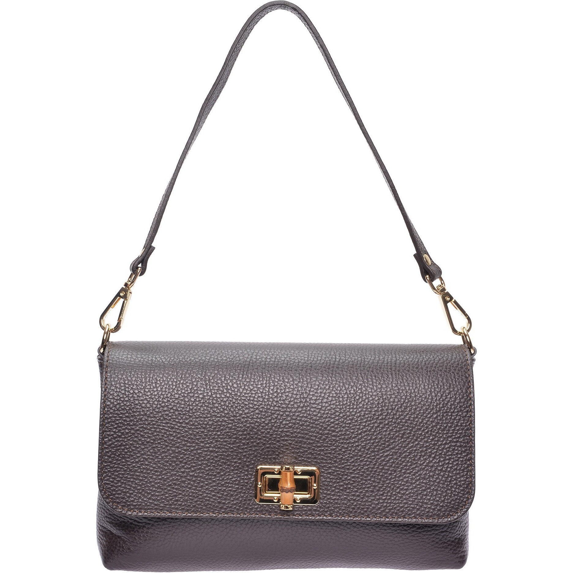 Borsa a tracolla Anna Luchini Marrone